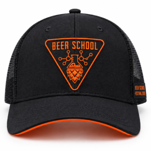 Boné Beer School Festival 2026 — frente
